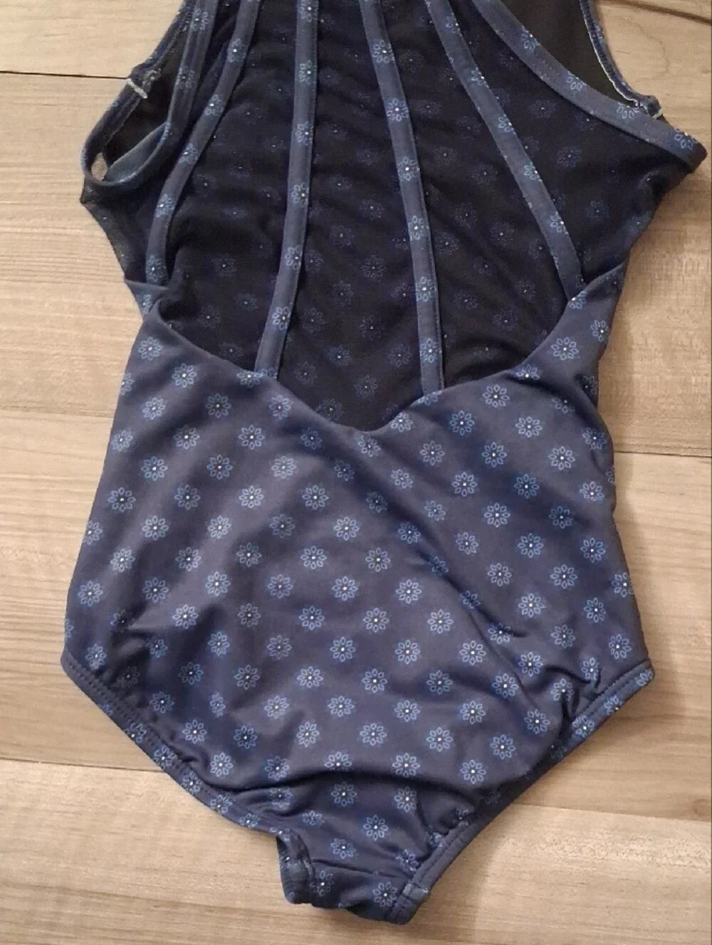 Baltogs Ballet Dance Leotard Floral Size Small Child (M)